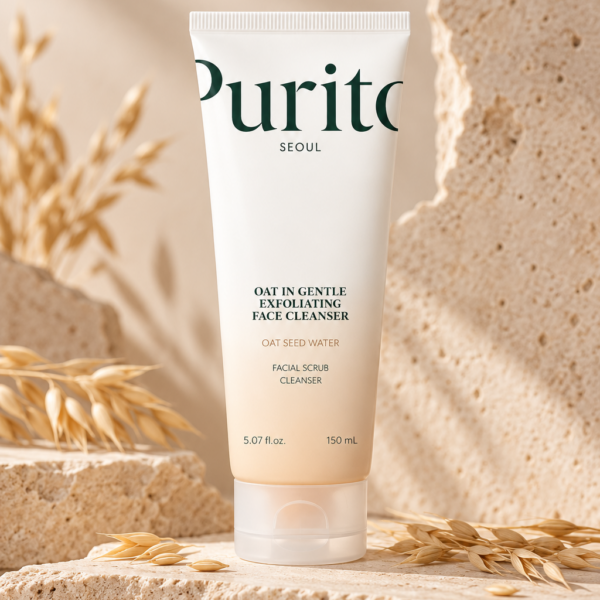 Purito Oat-in Gentle Exfoliating Face Cleanser tube