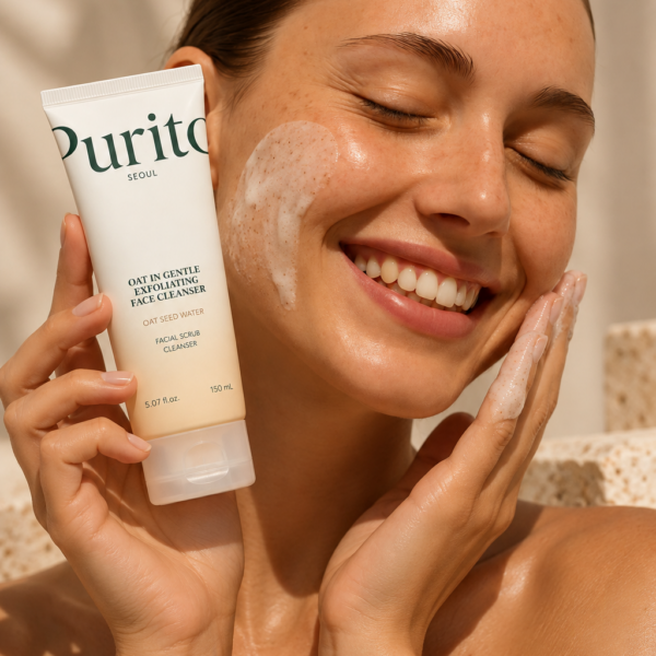 Purito Oat-in Gentle Exfoliating Face Cleanser model