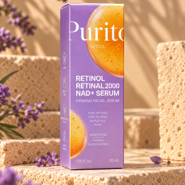 Purito Retinol Retinal 2000 NAD+ Serum doos