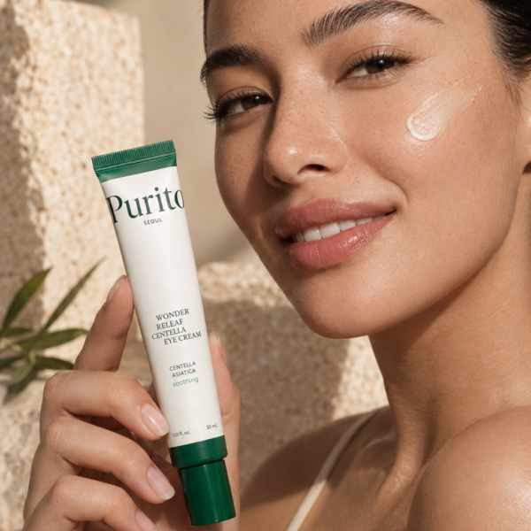 Purito Wonder Releaf Centella Eye Cream model