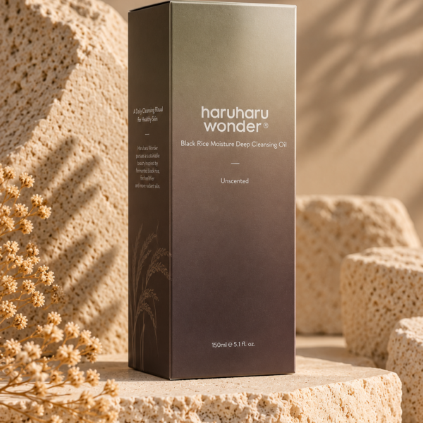 Haruharu Wonder Black Rice Deep Cleansing Oil doos