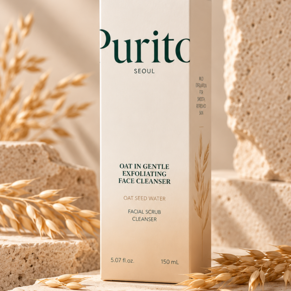 Purito Oat-in Gentle Exfoliating Face Cleanser doos