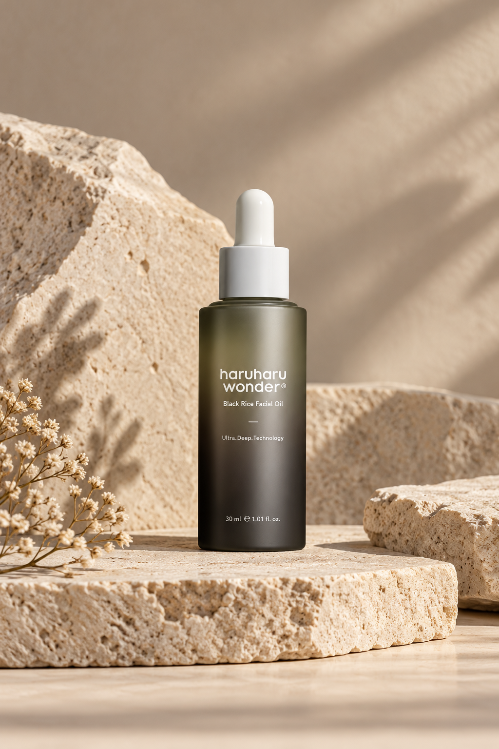 Haruharu Wonder Black Rice Facial Oil flesje Haruharu Wonder Black Rice Facial Oil flesje