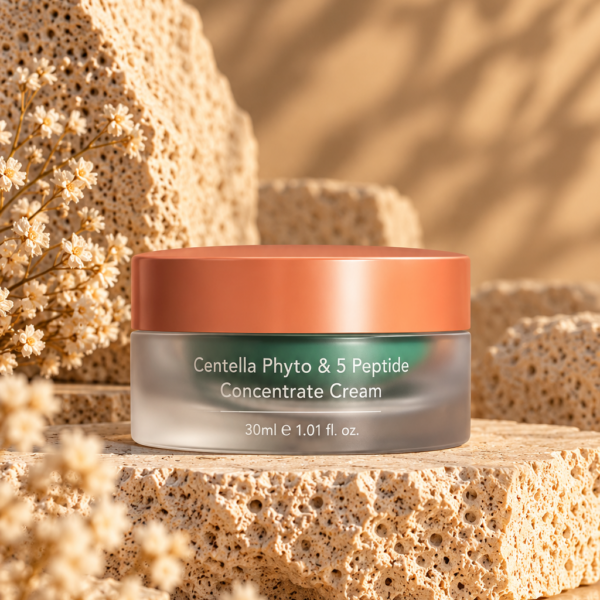 Haruharu Wonder Centella Phyto & 5 Peptide Concentrate Cream pot