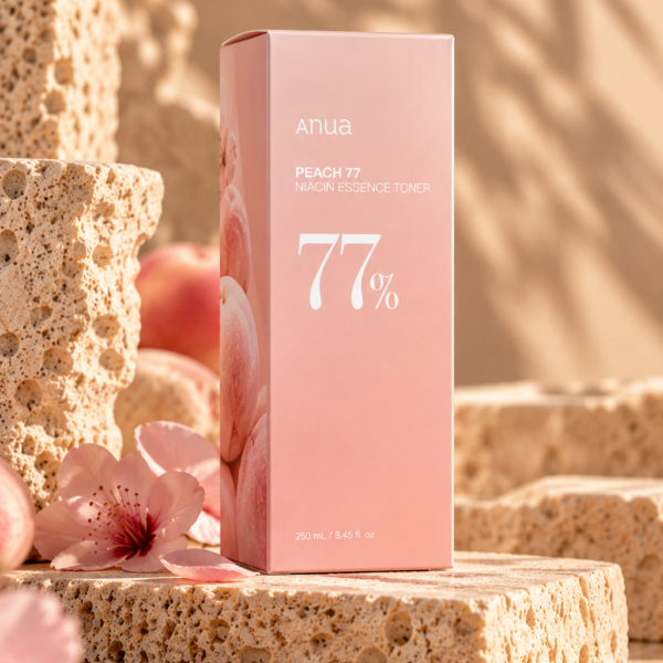 Anua Peach 77 Niacin Essence Toner doos