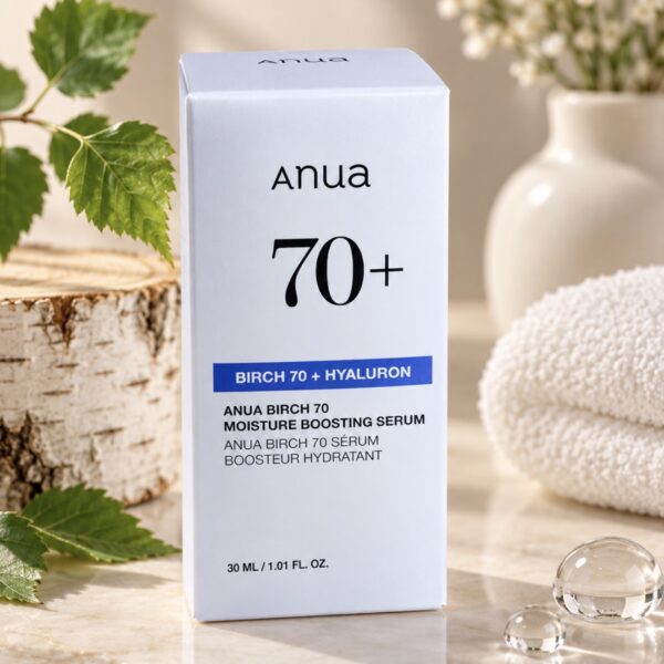 Anua Birch 70% Moisture Boosting Serum doos