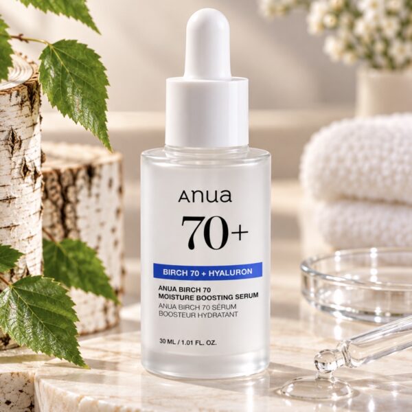 Anua Birch 70% Moisture Boosting Serum fles
