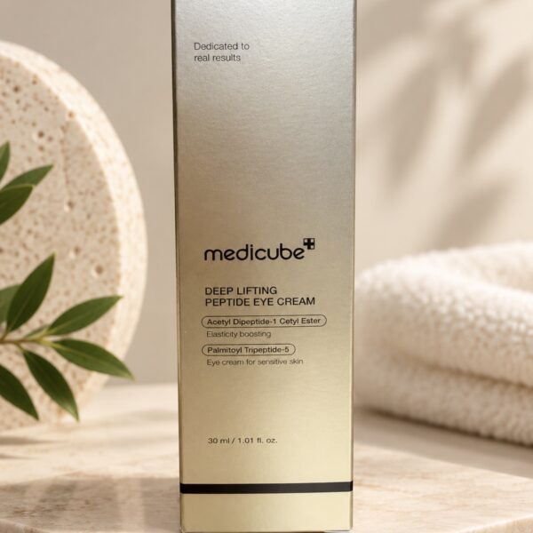 Medicube Deep Lifting Peptide Eye Cream doos