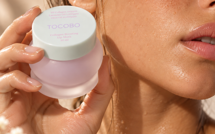 Tocobo Collagen Boosting Lip Mask model
